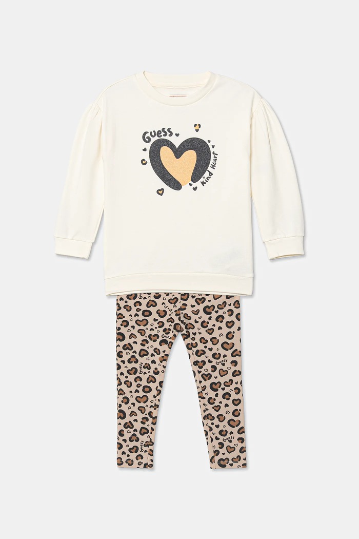 Guess gyerek együttes mintás bézs K5BG00.KCG11.9BYA