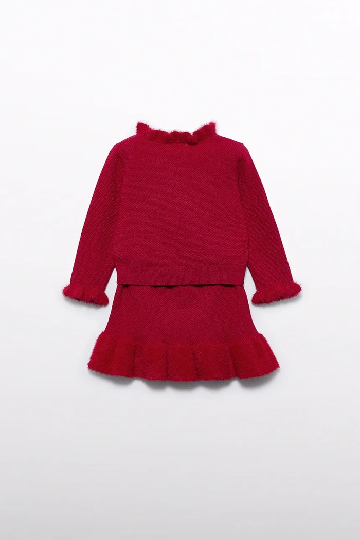 Σετ μωρού Abel&Lula 5513.10.Baby.9BYA κόκκινο AW25