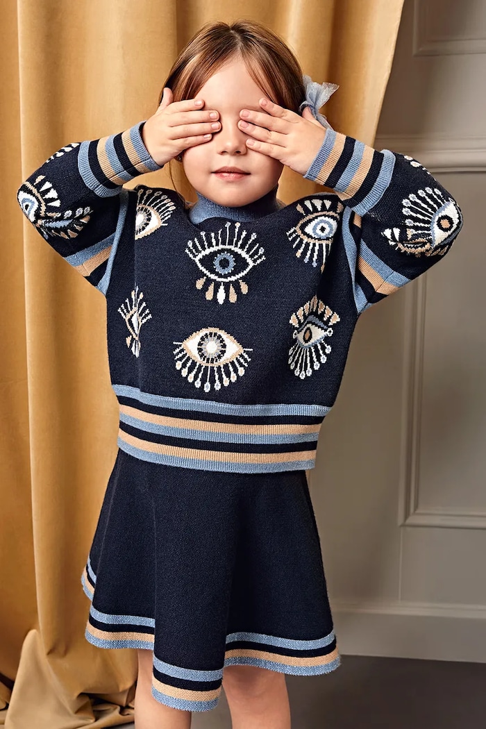 Abel&Lula compleu tricotaj bleumarin 5540.5.Mini.9BYA