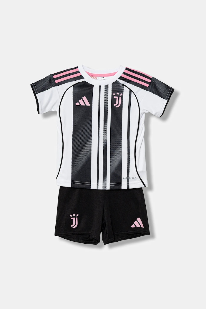 Σετ μωρού adidas Performance JUVENTUS απλικέ λευκό JN5218