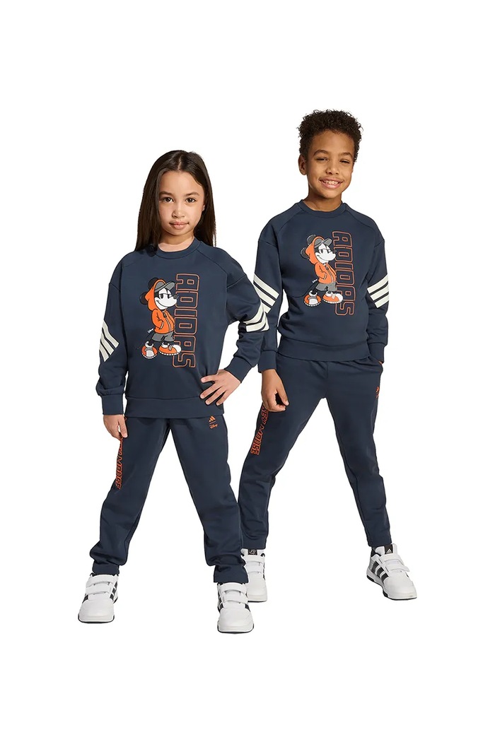adidas dres dziecięcy dzianina granatowy JM0824