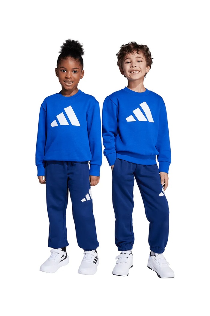 adidas dres dziecięcy wzorzyste niebieski JM0881
