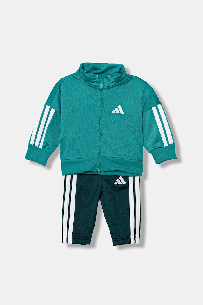 adidas dres dziecięcy dzianina turkusowy JM0896