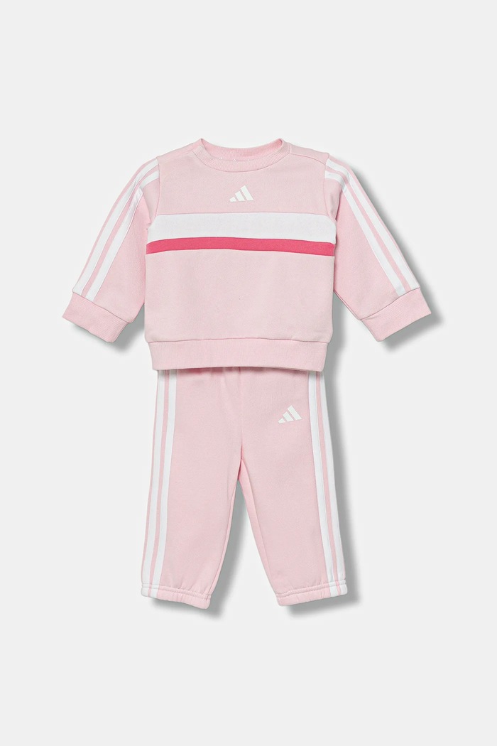 adidas dres dziecięcy dzianina różowy JN2234
