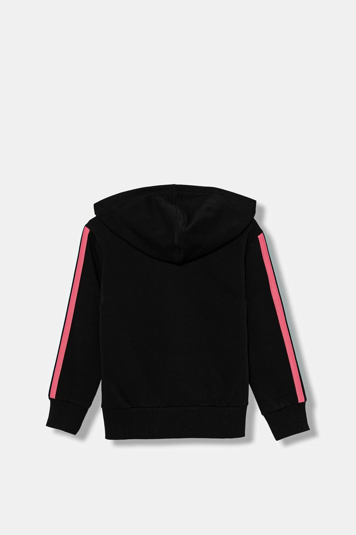 Chlapec Detská mikina adidas JN2422 čierna