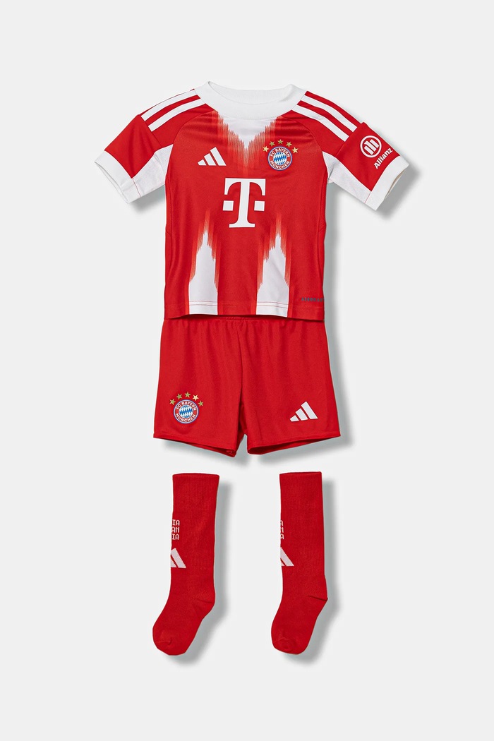 Παιδικό σετ adidas Performance FC Bayern Munich JN8510 κόκκινο AW25