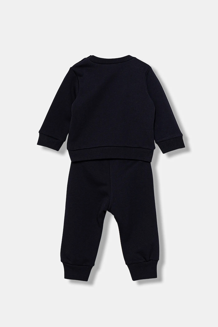 Marni dres bawełniany niemowlęcy MS1B-SET OVERALLS 2-pack M01607 granatowy AW25