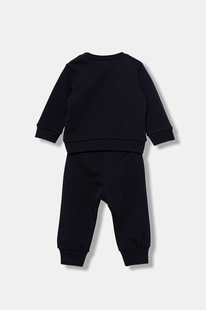 Marni dres bawełniany niemowlęcy MS1B-SET OVERALLS 2-pack M01607 granatowy AW25