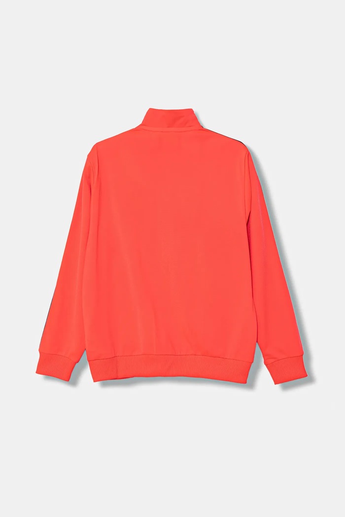 Chlapec Detská mikina adidas Originals JV8585 červená