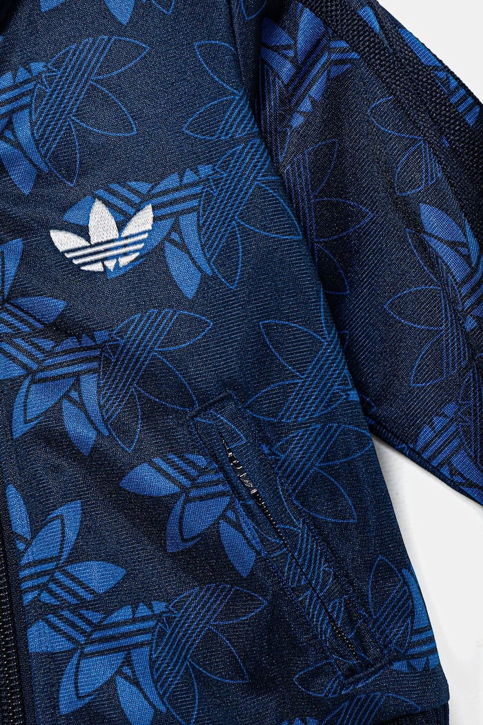 Chłopiec adidas Originals dres niemowlęcy JW0290 granatowy