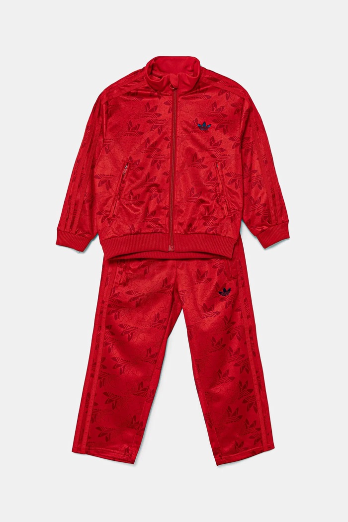 adidas Originals dres dziecięcy JW0296 czerwony AW25