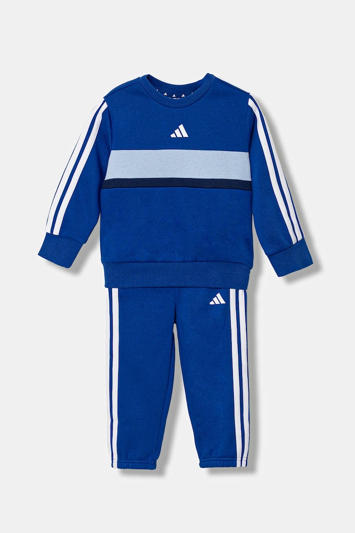 adidas dres niemowlęcy dzianina niebieski JW4982