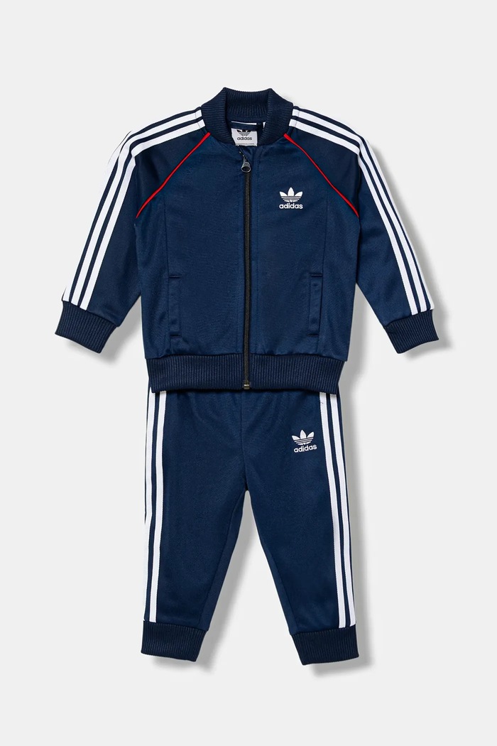adidas Originals dres niemowlęcy dzianina granatowy JY0011
