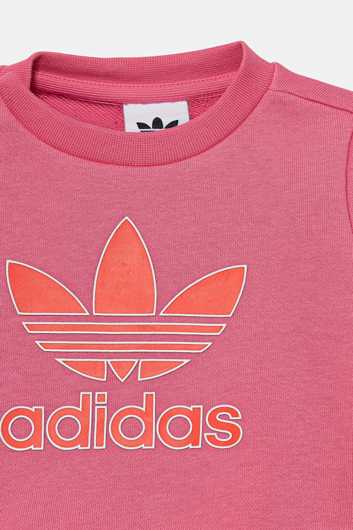 Chłopiec adidas Originals dres niemowlęcy JY0137 różowy