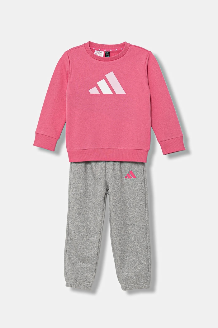 adidas dres dziecięcy dzianina różowy JY0303