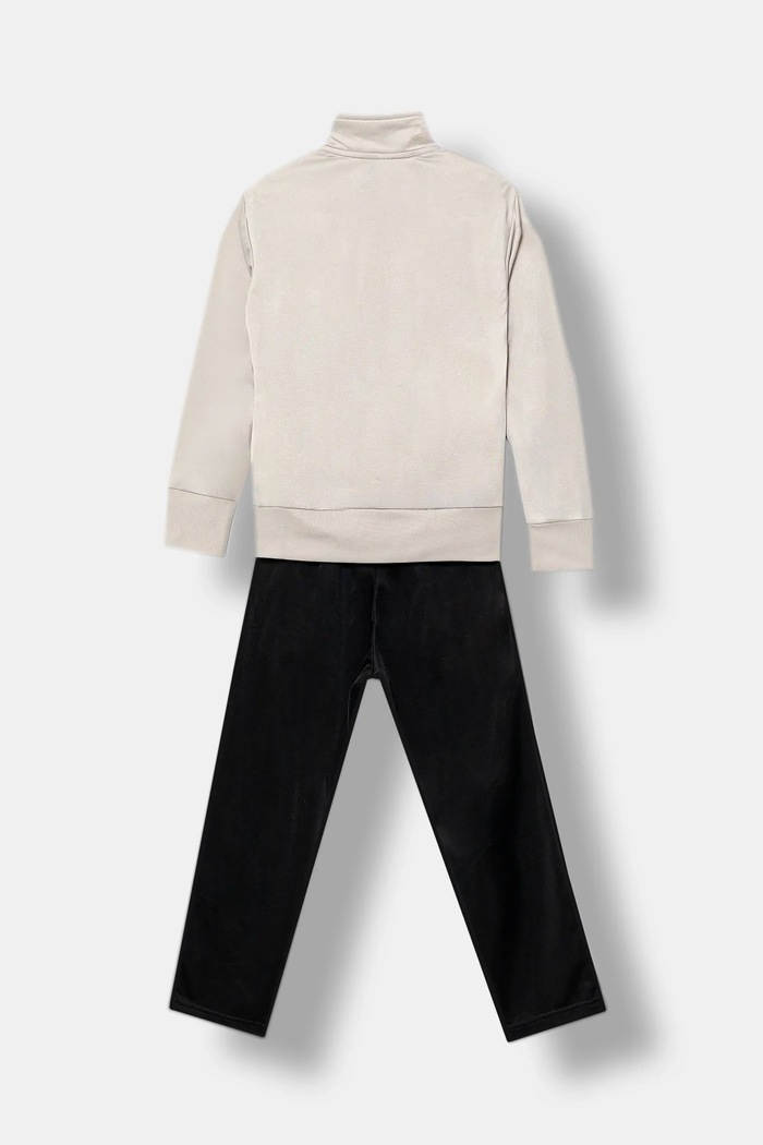 Chłopiec adidas dres dziecięcy KB9881 beżowy