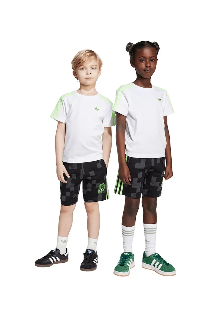 Detská súprava adidas Originals bavlna biela KD9821