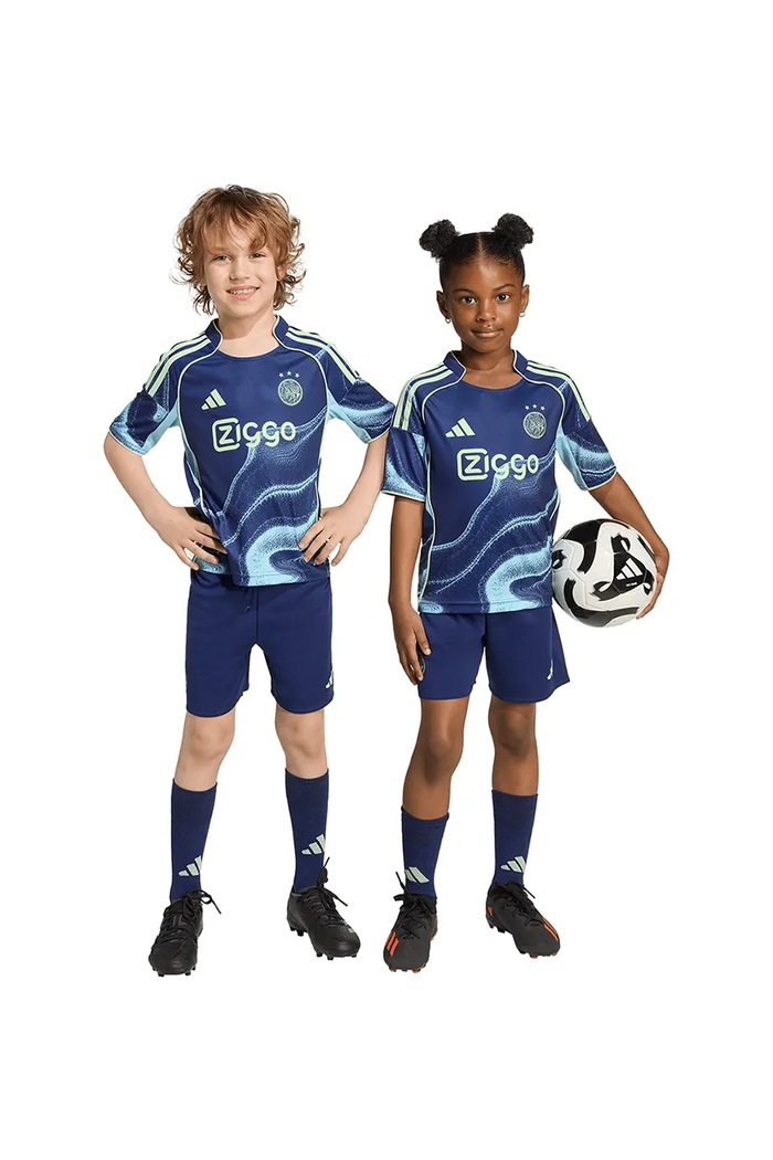 Detská súprava adidas Performance AJAX potlač tmavomodrá JI7220