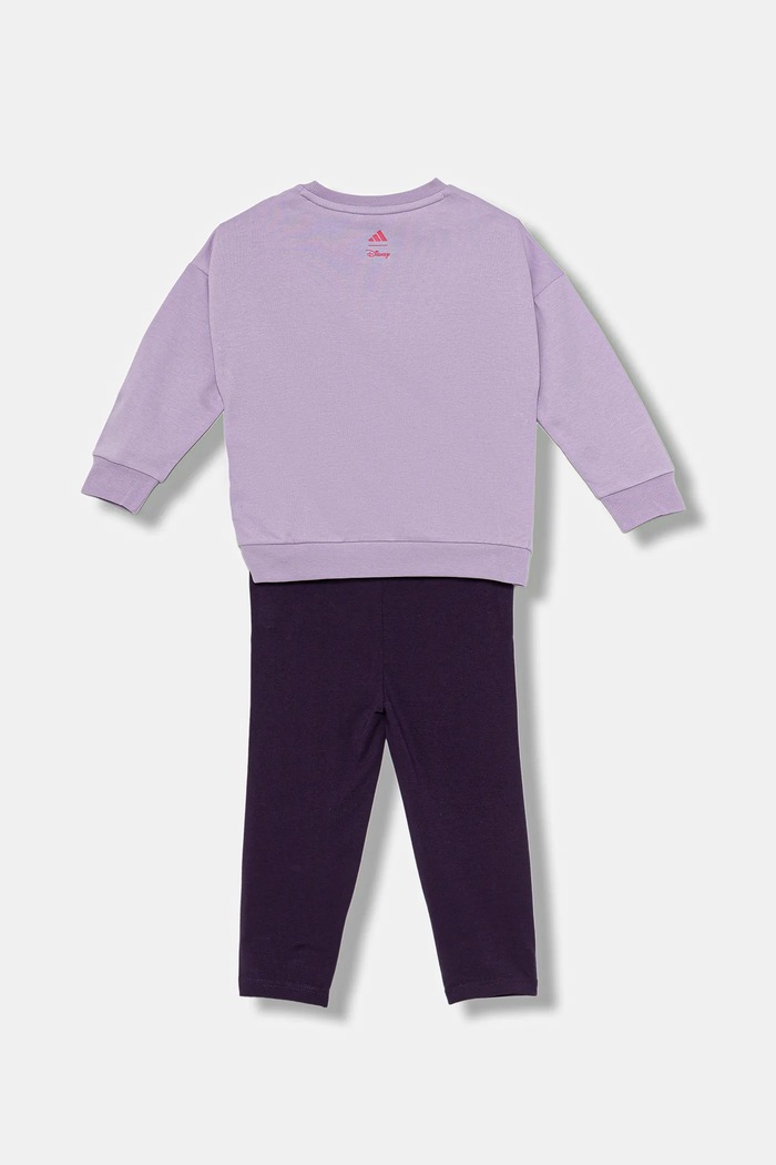 adidas dres dziecięcy JL9173 fioletowy AW25