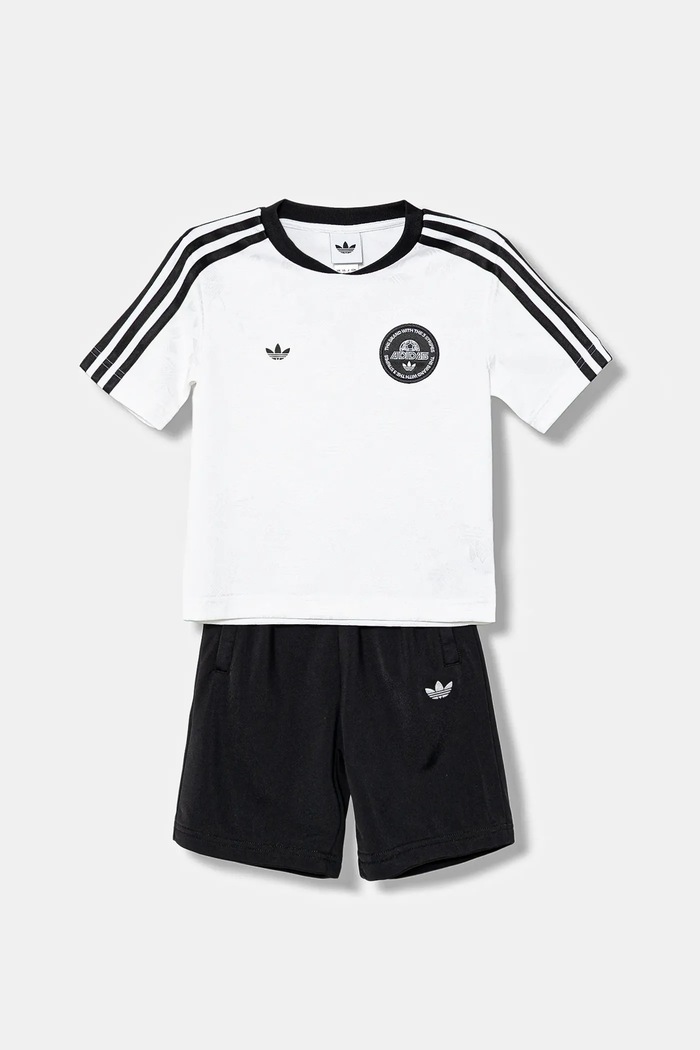 Detská súprava adidas Originals JV7667 biela AW25