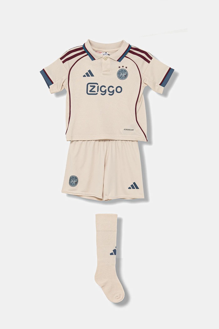 adidas Performance compleu copii AFC tricotaj bej JI9573