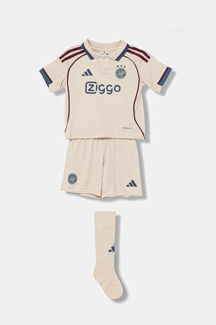 adidas Performance compleu copii AFC tricotaj bej JI9573