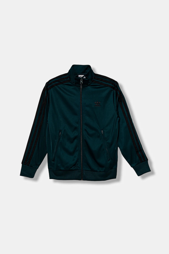 Detská mikina adidas Originals JV8588 zelená AW25