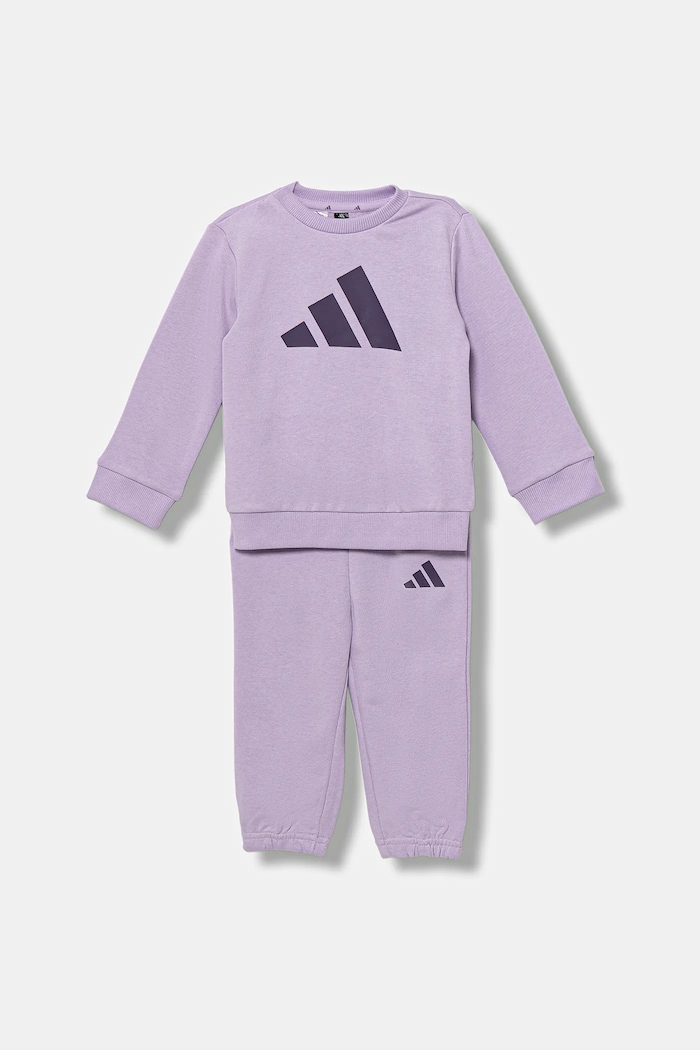 adidas dres dziecięcy dzianina fioletowy JW2463