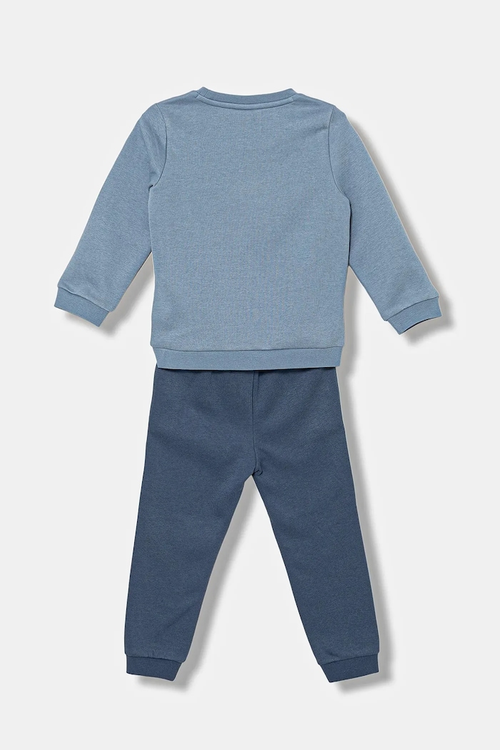 Puma Trening bebeluși MINICATS ESS Crew Set FL INF 686280 albastru AW25