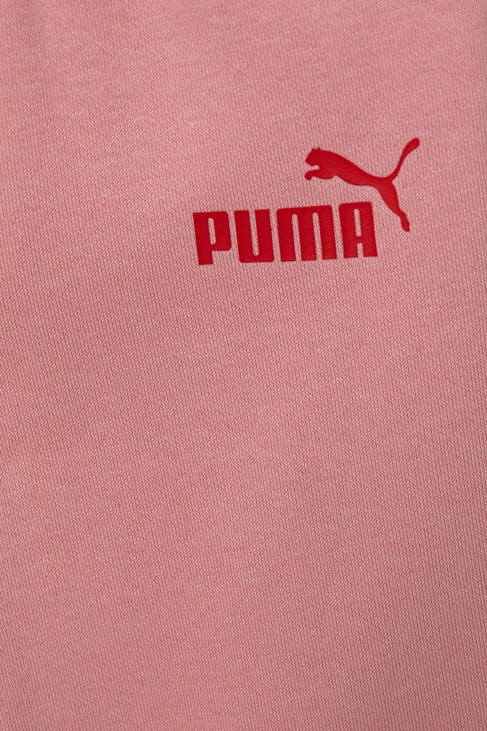 Chłopiec Puma dres dziecięcy MINICATS ESS Raglan Crew Set FL INF 686281 różowy