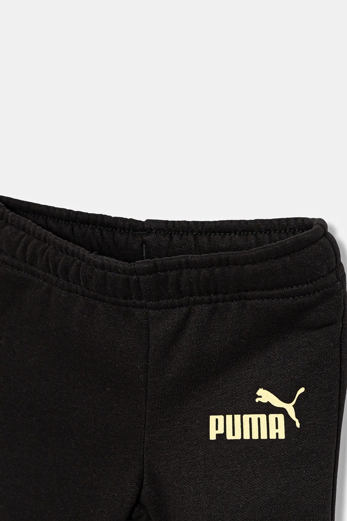 Puma dres dziecięcy MINICATS ESS Raglan Crew Set FL INF czarny 686281