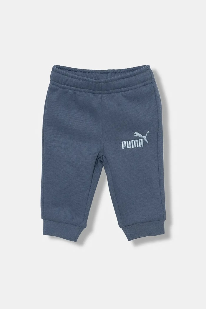 Chłopiec Puma dres dziecięcy MINICATS Full-Zip Set FL INF 689732 niebieski