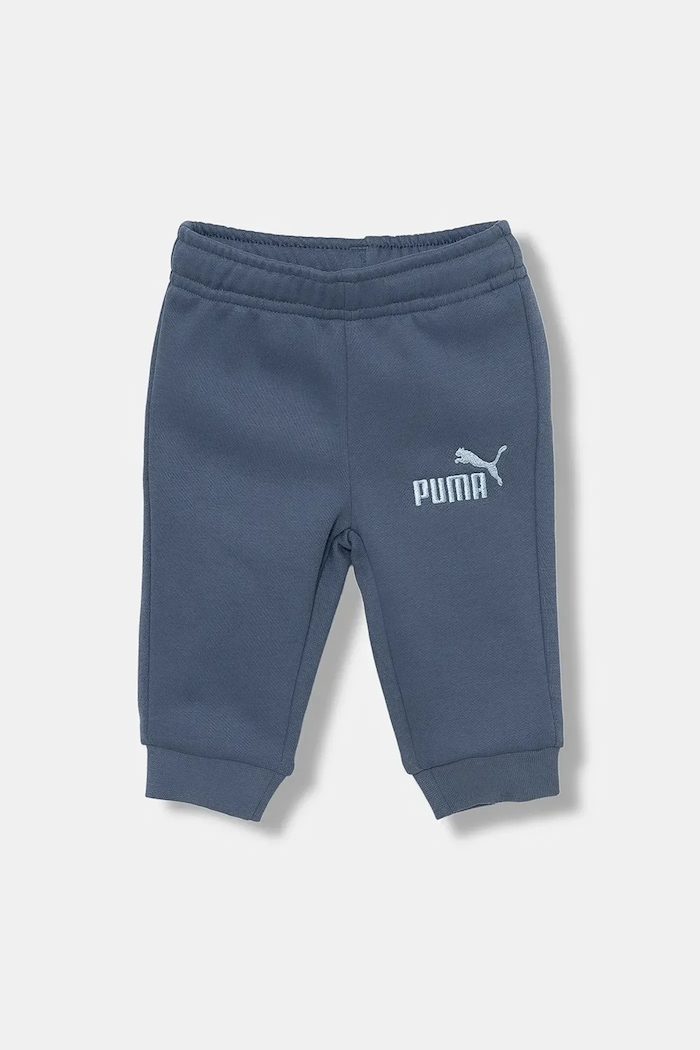 Chłopiec Puma dres dziecięcy MINICATS Full-Zip Set FL INF 689732 niebieski