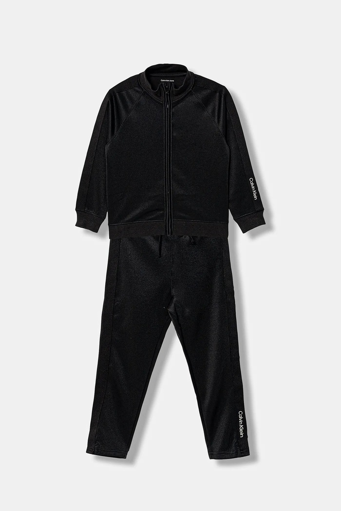 Calvin Klein Jeans dres niemowlęcy dzianina czarny IN0IN00331.9BYA