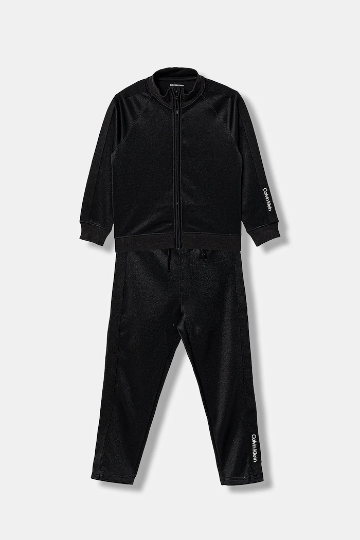 Calvin Klein Jeans dres niemowlęcy dzianina czarny IN0IN00331.9BYA