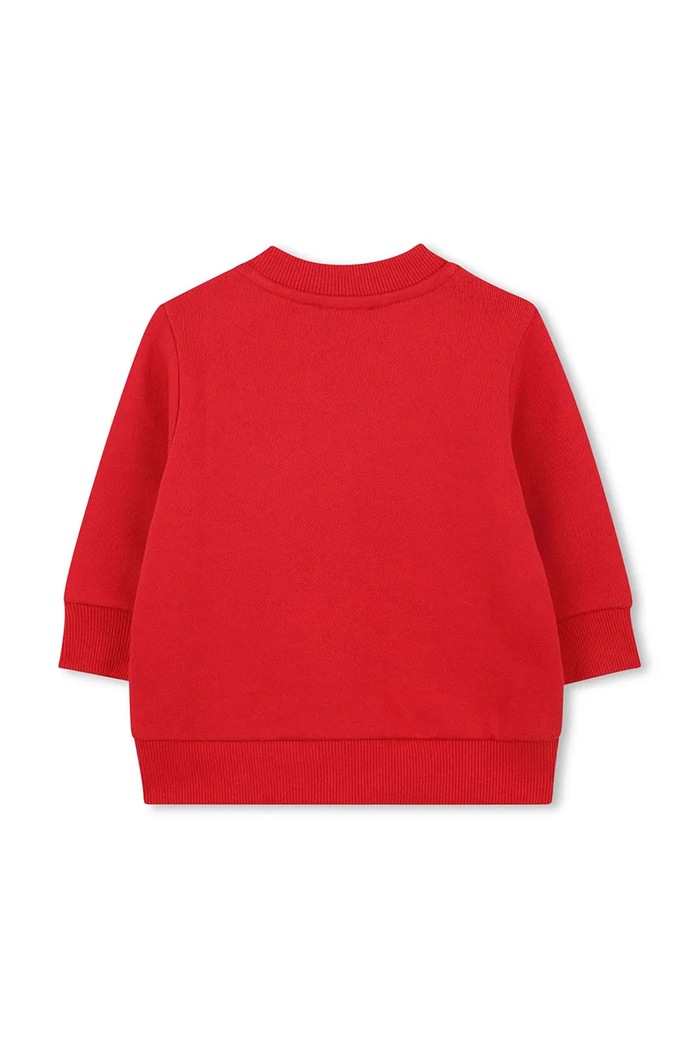 Dres bawełniany dziecięcy Kenzo Kids K61502.86.102 czerwony