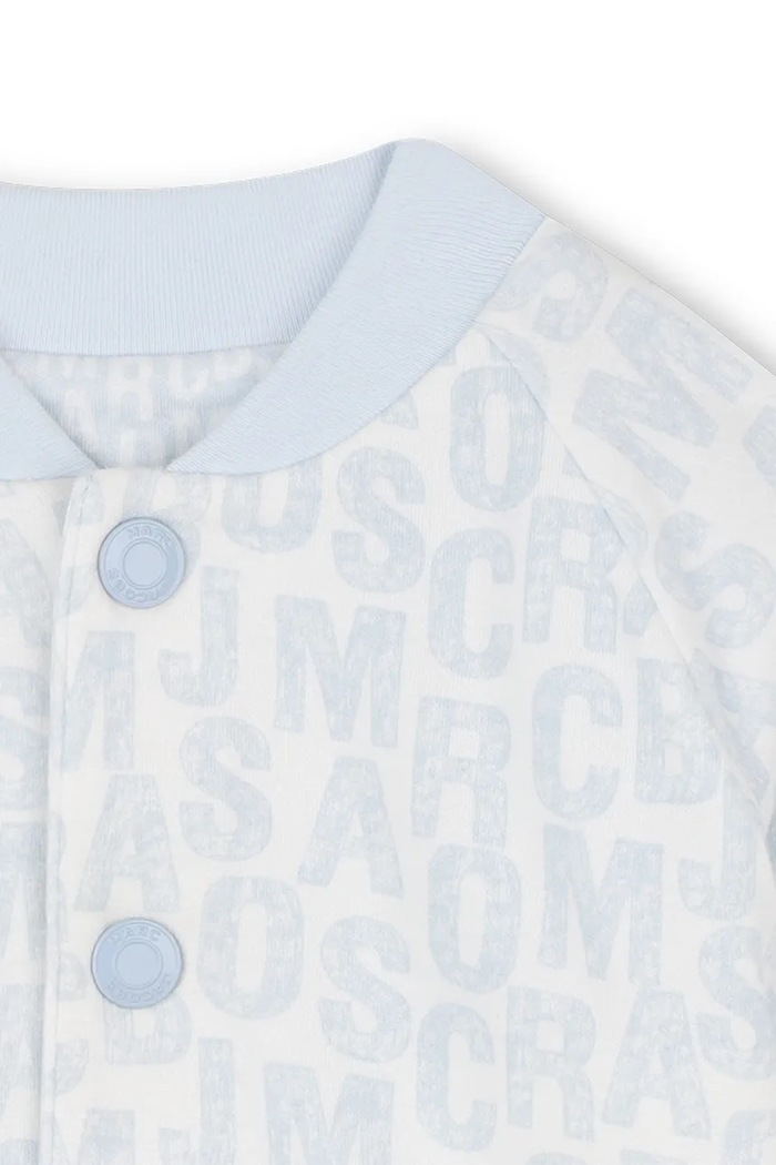 Obojstranná bavlnená detská súprava Marc Jacobs W60660.71.81