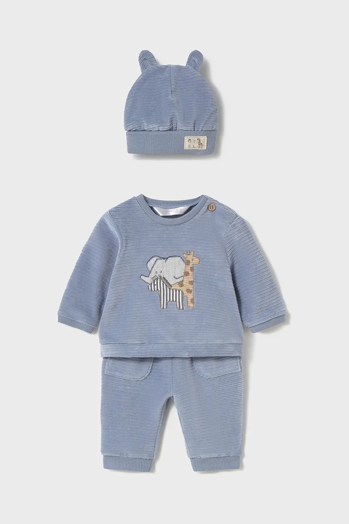 Mayoral Newborn Cпортивний костюм для немовлят Mayoral Newborn блакитний 2624.1G.Newborn.9BYA