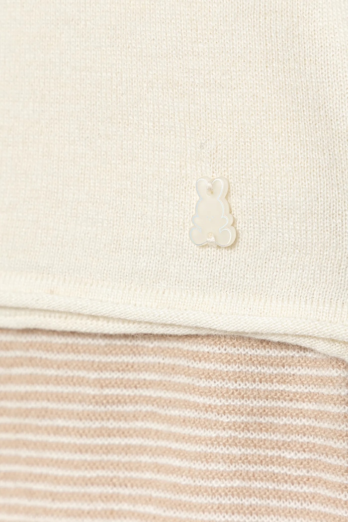 Fiú United Colors of Benetton baba gyapjú szett 2 db 106WB101G.W.seasonal bézs