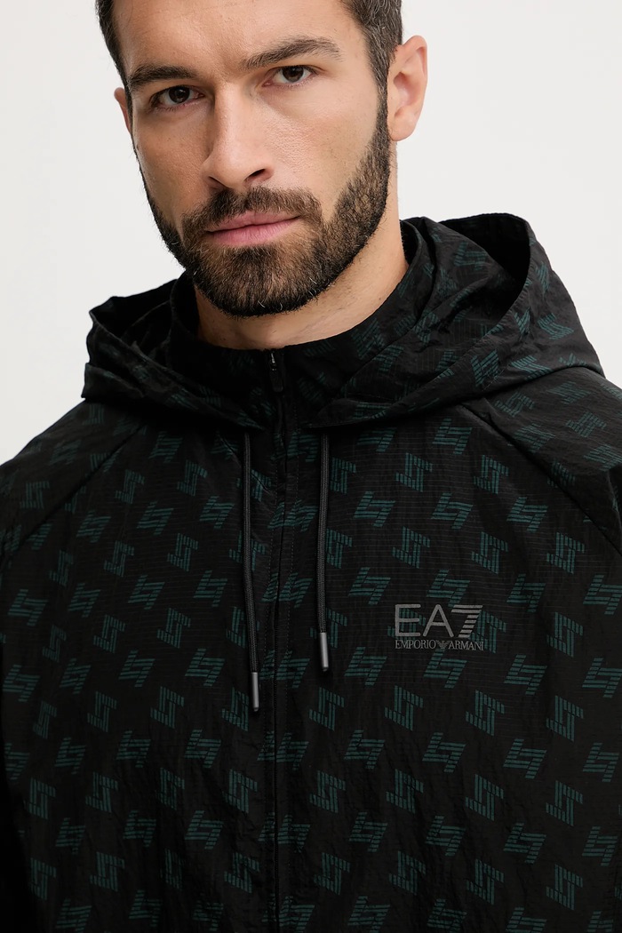 Tepláková souprava EA7 Emporio Armani černá AF16072.7M000644