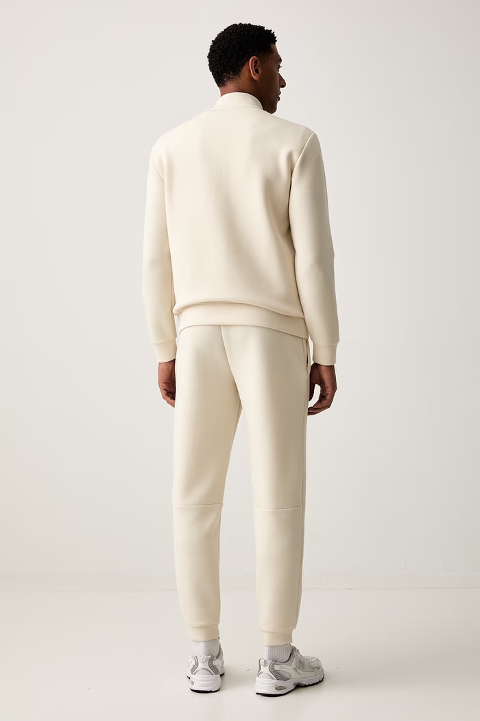 EA7 Emporio Armani komplet dresowy męski beżowy PJ4EZ.8NPV56