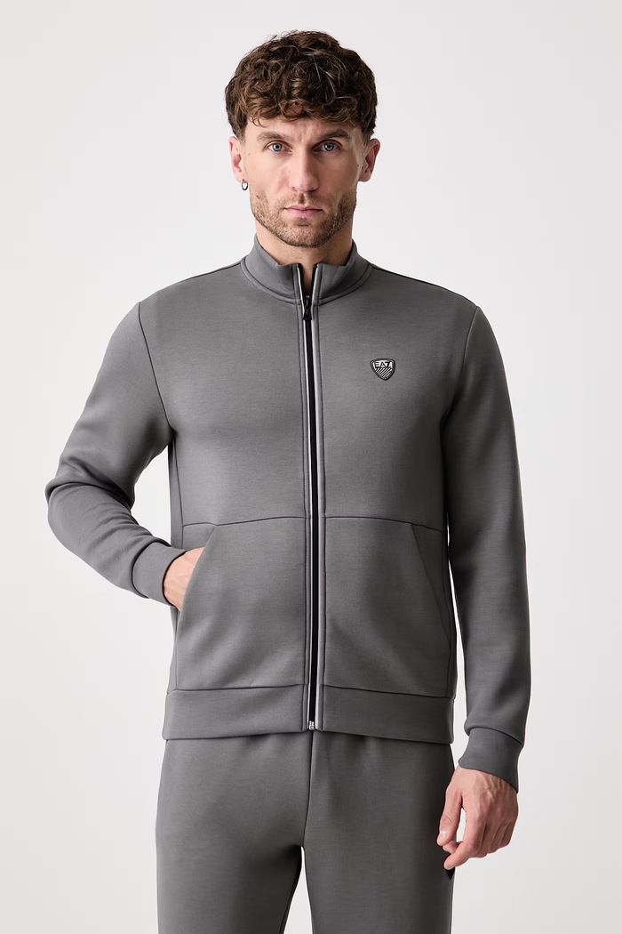 EA7 Emporio Armani Komplet dresowy męski PJ4EZ.8NPV56 szary SS26