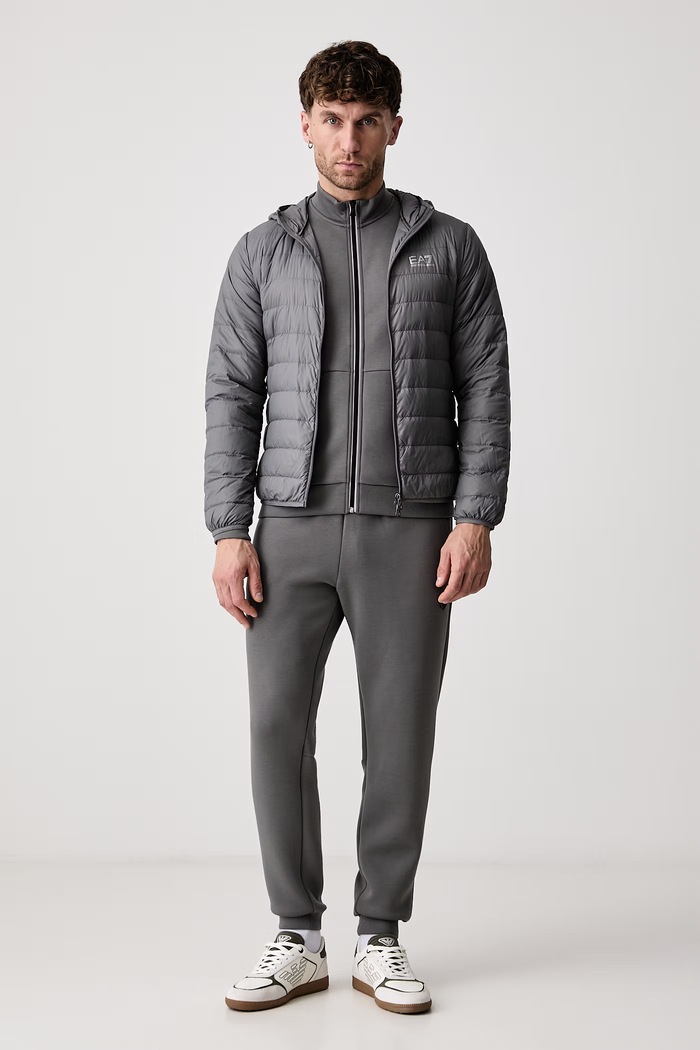 Komplet dresowy męski EA7 Emporio Armani PJ4EZ.8NPV56 szary