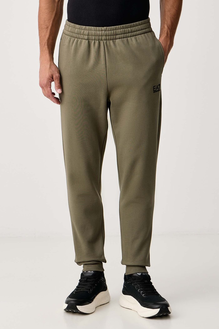Komplet dresowy męski z bawełną EA7 Emporio Armani PJVTZ.8NPV68 zielony