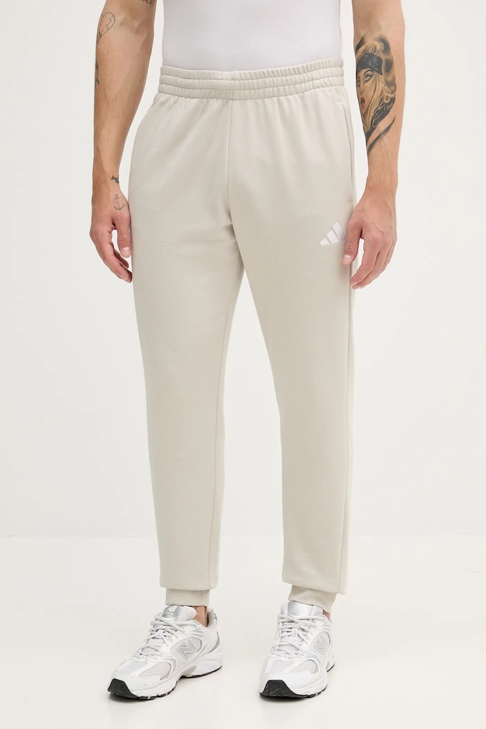 Odzież adidas dres 3-Stripes JX5547 beżowy