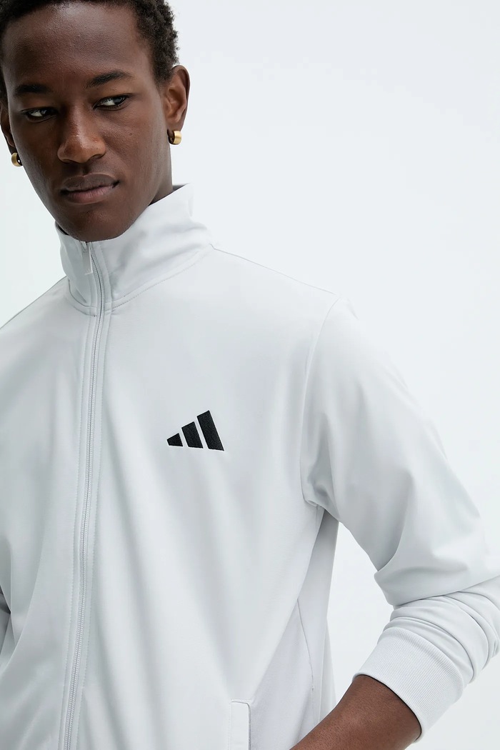 Tepláková souprava adidas KB5271 šedá