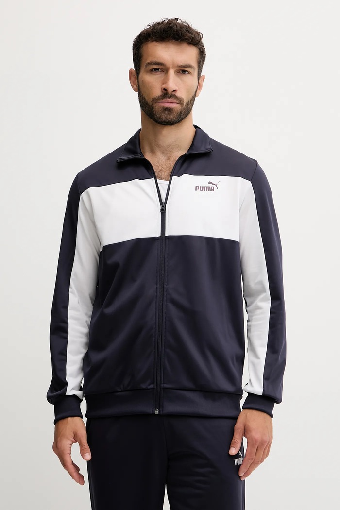Tepláková súprava Puma 687304 tmavomodrá AW25