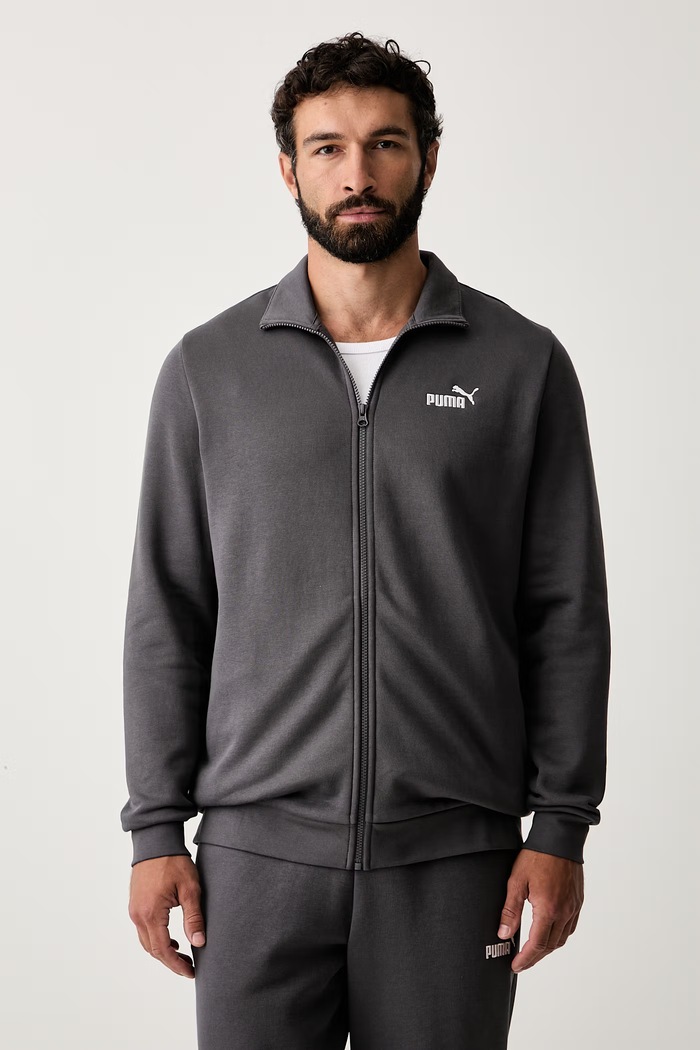 Puma трикотажный комплект для мужчин с хлопком 688175 серый AW25
