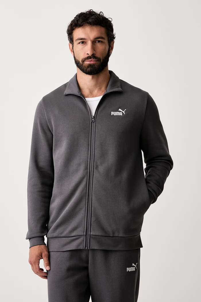 Puma трикотажный комплект для мужчин с хлопком 688175 серый