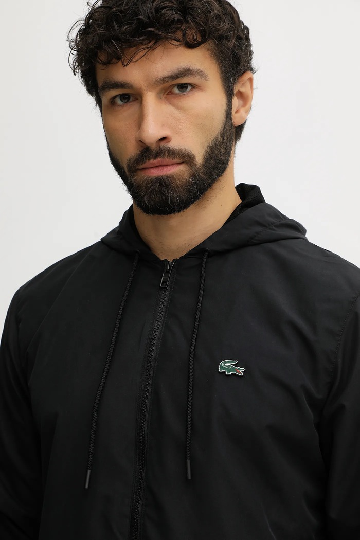 Trenirka Lacoste WH7402 črna